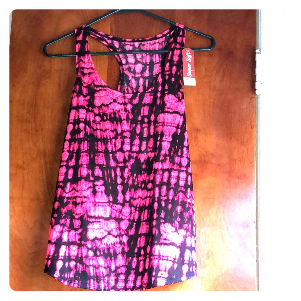 Razor back tank top